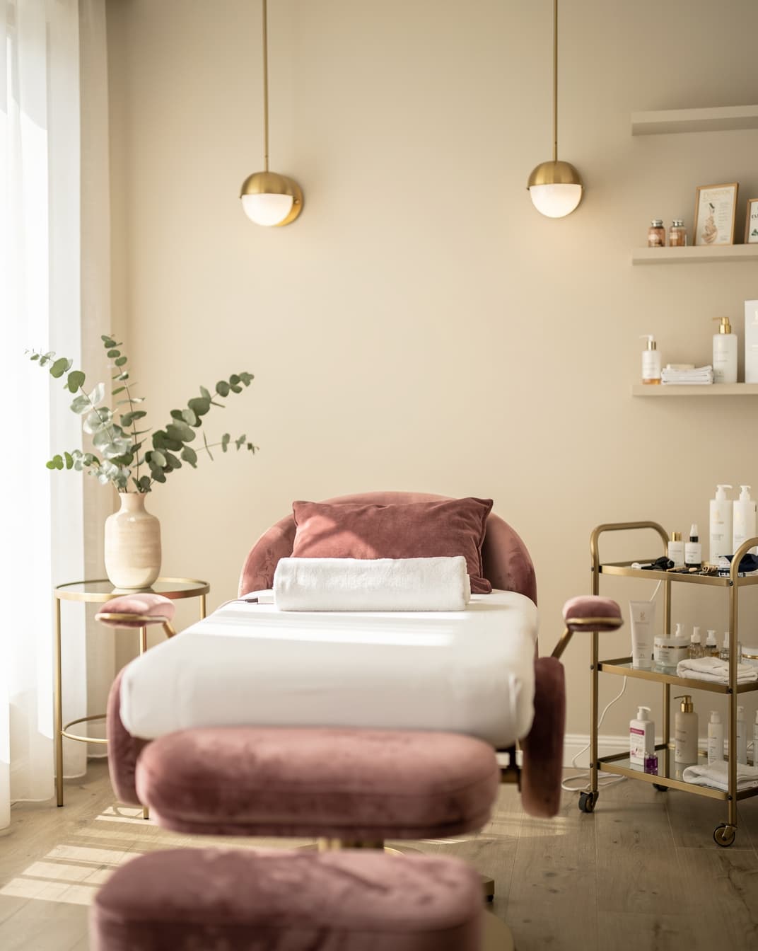 Büşra Uslular salon atmosferi